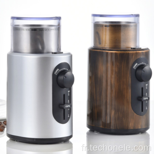 Café Garin Grinder d'écrou électrique épice en acier inoxydable 200 W avec paramètres réglables